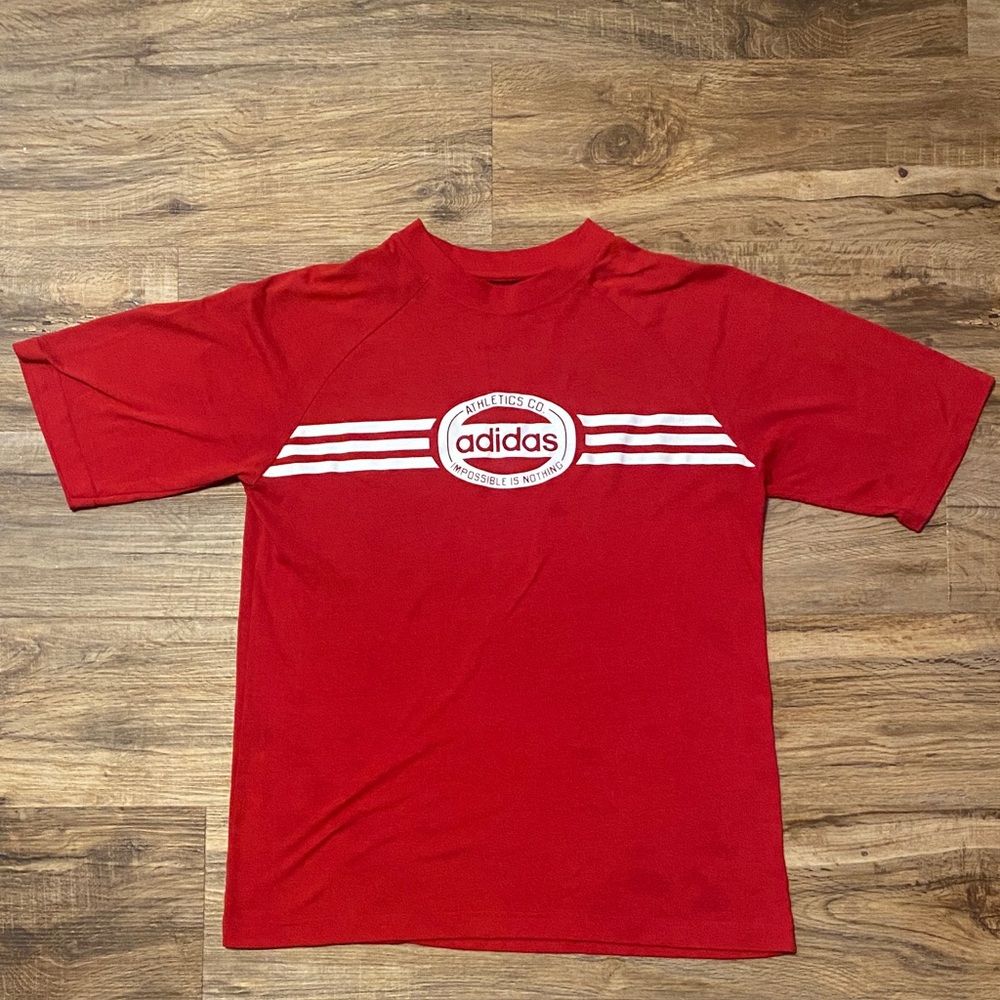 Adidas Vintage Red T-Shirt